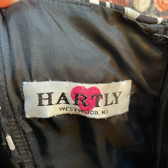 VTG 100% SILK Formal Elegant Black and White Women's Dress - Picture 6 of 12